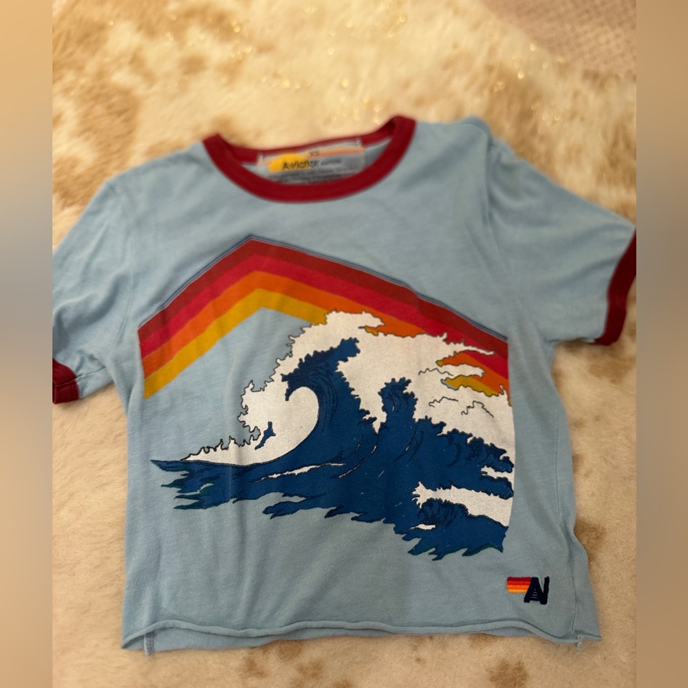 Aviator Nation Ocean Surf T-Shirt XS